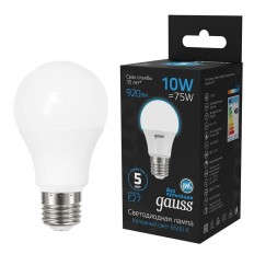   Gauss E27 10W 6500K  102502310