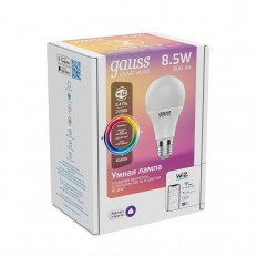    Gauss Smart Home E27 8,5W 2700-6500K RGBW  1170112