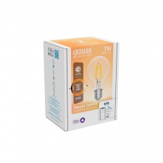     Gauss Smart Home Filament E27 7W 2700K  1200112