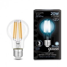    Gauss E27 20W 4100K  102902220