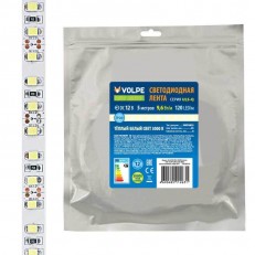   Volpe 9,6W/m 120LED/m 2835SMD   5M ULS-Q330 2835-120LED/m-8mm-IP20-DC12V-9,6W/m-5M-3000K UL-00004540