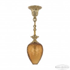  7003P/12 G Amber/H-1C Bohemia Ivele Crystal