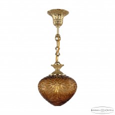  7003P/18 G Amber/H-1A Bohemia Ivele Crystal