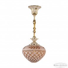  7003P/18 GW Amber-White/H-1B Bohemia Ivele Crystal