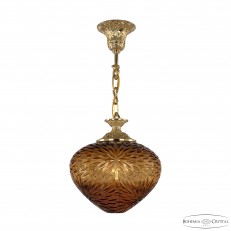  7003P/23 G Amber/H-1A Bohemia Ivele Crystal