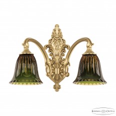  7209B15/2/175 FP P2 D Amber-Green/H-1K Bohemia Ivele Crystal