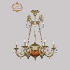  31.44.6.KR175SP.250IT.G.Sp.Amber.1A Bohemia Art Classic