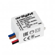  Arlight ARJ-KE04350-Mini 1,8-4V 1,4W IP20 0,35A 030182