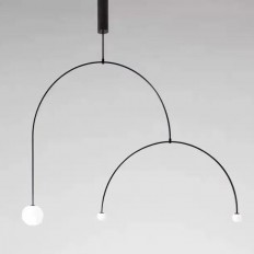   iLamp North 8628P/3 BK-WH