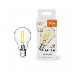  c  Gauss E27 4,5W 2200K  1021245