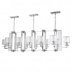   Crystal Lux Nicolas SP12 L1600 Nickel/White