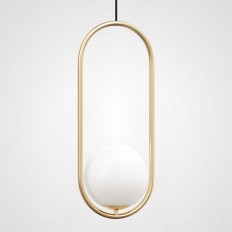   Matthew Mccormick Hoop 50 Gold Mila Pendant By Imperiumloft
