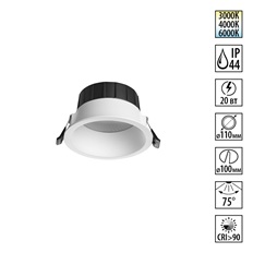 359555 WIR NT25 000      .  IP44 LED 20W 220-240V 3000