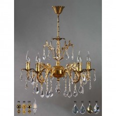   AMBIENTE by BRIZZI 2118/5 AB Leaf Crystal