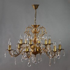   AMBIENTE by BRIZZI 8888/6+6 AB Leaf Crystal