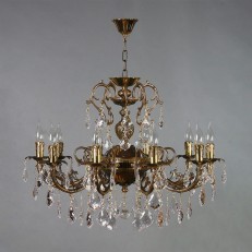   AMBIENTE by BRIZZI 8888/10 PB Leaf Crystal