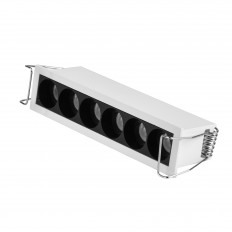 ST762.532.07 ��-� ����. ����� LED 1*7W 3000K 550Lm Ra 90 24� IP20 L125xW30xH36 170-240V ������������ �����������
