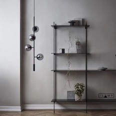 ��������� ���������� iLamp ARTIS 8149P/4B BLACK&SMOKY