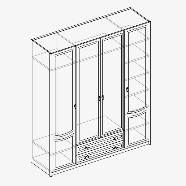 Шкаф 02. Шкаф 2 двери 2 ящика. Шкаф 150х260. Шкаф152 KW pret. Мебели для одежды 4 двери.