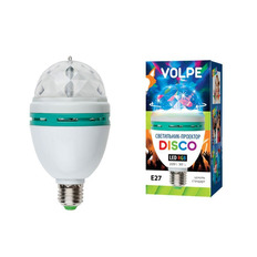  - (09839) Volpe Disko ULI-Q301 03W/RGB/E27 WHITE