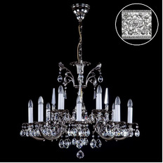   ArtGlass ARABELA NICKEL ANTIQUE CE