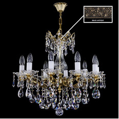   ArtGlass KATHERINE X. BRASS ANTIQUE CE