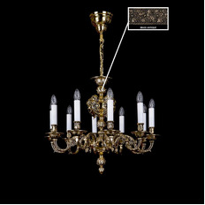   ArtGlass MONA X. BRASS ANTIQUE