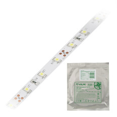   Volpe (UL-00000201) 4,8W/m 60LED/m 2835SMD   3M ULS-Q321 2835-60LED/m-8mm-IP20-DC12V-4,8W/m-3M-WW